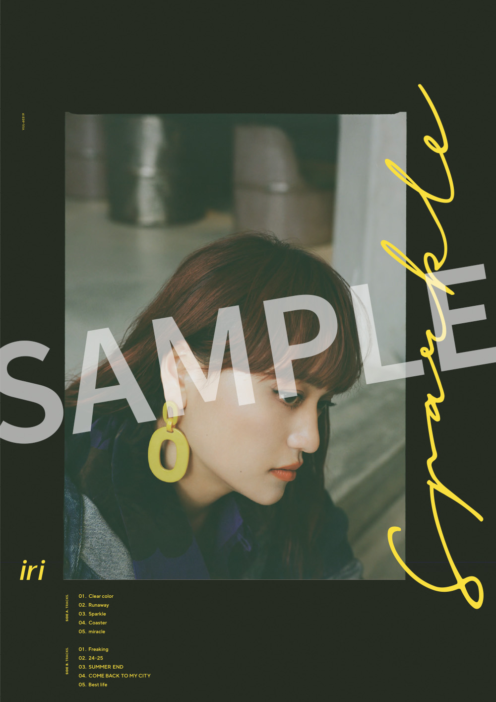 iri 直筆サインポスターSparkle